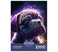 Jigsaw Puzzles for Adults 1000 Baby Dog Space Puzzles for Adults DIY Toys Pattern Assembly Gifts for Friends And Family 38x26cm/1000pcs