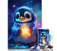 Jigsaw Puzzles for Adults 1000 Baby Penguin Teenager Puzzles,Challenging Game for Is Ideal As A Gift for The Whole Family 38x26cm