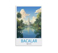 Jigsaw Puzzles for Adults 1000,Bacalar Mexico,Jigsaw Puzzles for Challenging Family Activity Games DIY Puzzle for Home Decor 70x50cm