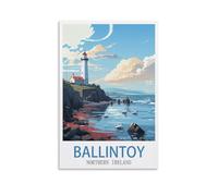Jigsaw Puzzles for Adults 1000，Ballintoy Northern Ireland Puzzles for Adults, Challenging Puzzles, Puzzle Game for The Whole for Women,Gifts for Men, 38x26cm