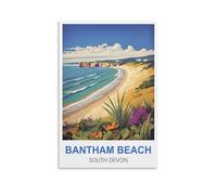 Jigsaw Puzzles for Adults 1000，Bantham Beach South Devon Puzzles for Adults, Challenging Puzzles, Puzzle Game for The Whole for Women,Gifts for Men, 38x26cm