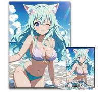 Jigsaw Puzzles for Adults 1000 Beach Day Paper Jigsaw Puzzles for Adults Home Activity for Holidays Birthdays And Family Game Nights 1000 PCS(38x26cm)