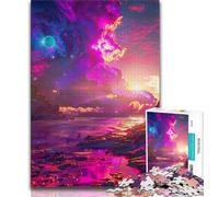 Jigsaw Puzzles for Adults 1000 Beautiful Alien Planet 1000 Pieces for Adults,Fun Games Every Piece Is Unique - Challenging Family Fun Game (size 75x50cm)
