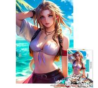 Jigsaw Puzzles for Adults 1000 Beautiful Fantasy Maid Fun Activities at Home A Work of Art Relaxing Games Suitable for People Aged 14 And Above (50x75cm)