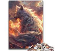Jigsaw Puzzles for Adults 1000 Beautiful Fox Adult Jigsaw,learning Educational Is Ideal As A Gift for The Whole Family (75x50cm)
