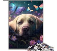 Jigsaw Puzzles for Adults 1000 Beautiful Labrador Puzzles for Adults size 26x38cm Fun at Home Activities, Birthday Present, Travel Gifts