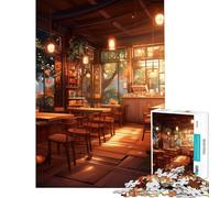 Jigsaw Puzzles for Adults 1000 Beautiful Street Corner Relaxing Games Brain Intelligence Challenge Addictive Toys Great Gifts Family Activities (Size 38x26cm)