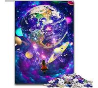 Jigsaw Puzzles for Adults 1000 Beyond The Stars Made of Wood, Unique DIY Home Decor Gift Idea 50x75cm Erfect for Home Decor, Birthdays, Holidays, And Gifts
