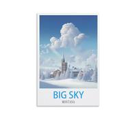 Jigsaw Puzzles for Adults 1000,Big City Montanas 1000 Piece Impossible Puzzle for Adults Educational Games 38x26cm