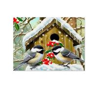 Jigsaw Puzzles for Adults 1000，Bird's Nest Winter, Animal，Difficult Family Puzzle Educational Games Home Decoration ，Challenging Puzzles for Adults Men & Women Gift（50x70cm）-C25