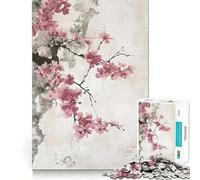 Jigsaw Puzzles for Adults 1000 Blossom Whispers Sharp Joint Play, Thinking Fun Game, Calm Fun Time, Christmas Leisure Art (38x26cm)