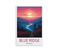 Jigsaw Puzzles for Adults 1000 Blue Ridge Parkway 1000 Piece Puzzle Challenging Game for The Whole for Women,Gifts for Men 38x52cm