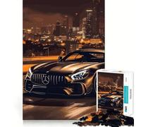 Jigsaw Puzzles for Adults 1000 BMW AMG GT Stealth Edition Sharp Joint Play, Thinking Fun Game, Calm Fun Time, Christmas Leisure Art (50x75cm)