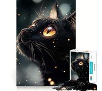 Jigsaw Puzzles for Adults 1000 Bombay Cat Under Twilight Sparks Sharp Joint Play, Thinking Fun Game, Calm Fun Time, Christmas Leisure Art (50x75cm)