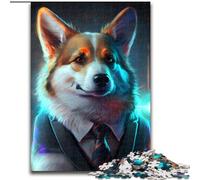 Jigsaw Puzzles for Adults 1000 Boss Pomeranian 1000 Piece Jigsaw Perfect Christmas & New Year Gift, size : 50x75cm