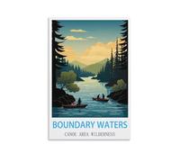 Jigsaw Puzzles for Adults 1000,Boundary Waters Canoe Area Wildernesss 1000 Piece Puzzle Challenging Game for The Whole for Women,Gifts for Men 38x26cm