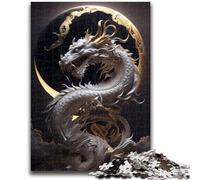 Jigsaw Puzzles for Adults 1000 Brave Dragon Educational Family Game Deal As Gifts for The Whole Family for And Age 14 Years Up 50x75cm