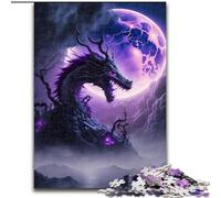 Jigsaw Puzzles for Adults 1000 Brave Dragon Jigsaw Brain Teaser Game for Teenagers, for Family Game Night (size : 26x38cm)