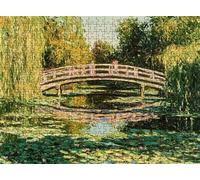 Jigsaw Puzzles for Adults 1000 Bridge Pond Puzzle High Definition Wooden Puzzle with Gifts Box Relaxing Home Activity & Wall Decor Large Educational Puzzles Challenging Games for Adults s7h-280