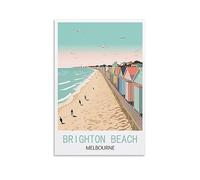 Jigsaw Puzzles for Adults 1000,Brighton Beach Lake,Jigsaw Puzzle 1000 Pieces for Adult Challenging Puzzle Games Jigsaw Puzzles for Adults 52x38CM