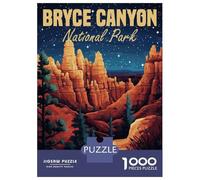 Jigsaw Puzzles for Adults 1000 Bryce Canyon National Park Jigsaw for Adults Relaxing Games Presents for Women Challenging To Complete 52x38cm/1000pcs