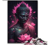 Jigsaw Puzzles for Adults 1000 Buddha Statues Made of Wood, Gift for Men And Women, Daily & Special Occasion 50x75cm An for Christmas Or Birthdays