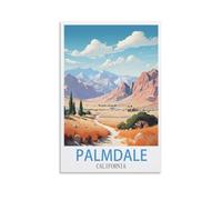 Jigsaw Puzzles for Adults 1000 California Palmdales, 1000 Piece Puzzle Challenging Game for The Whole for Women,Gifts for Men 26x38CM
