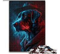 Jigsaw Puzzles for Adults 1000 Canine Crime Solver Puzzle Made of cardboard,Develops Hand-Eye Coordination Skills, Perfect for Birthday Gifts 1000pcs(26x38cm)