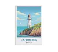 Jigsaw Puzzles for Adults 1000，Capbreton France Lighthouse Puzzles for adults, stimulating puzzles, puzzle game for the whole family for women 52x38cm