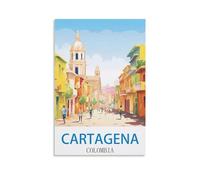 Jigsaw Puzzles for Adults 1000 Cartagena Colombia 1000 Piece Jigsaw Puzzle For Adults - Challenging Puzzle Perfect for Game Nights 38x52cm