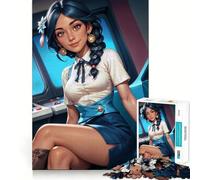 Jigsaw Puzzles for Adults 1000 Catori My Time At Sandrock Exact Edge Art Focus Building Toy Cozy Time Game Christmas Wall Art (38x52cm)
