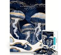 Jigsaw Puzzles for Adults 1000 Celestial Drifters Premium Cut Play Creative Game Toy Idle Fun Time Christmas Art Display (38x52cm)