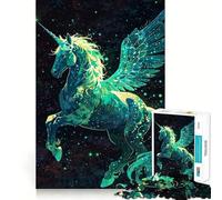 Jigsaw Puzzles for Adults 1000 Celestial Unicorn Premium Cut Play Creative Game Toy Idle Fun Time Christmas Art Display (50x75cm)