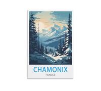 Jigsaw Puzzles for Adults 1000 Chamonix France 1000 Piece Puzzle Challenging Game for The Whole for Women,Gifts for Men 38x52cm