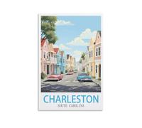 Jigsaw Puzzles for Adults 1000 Charleston South Carolinas 1000 Piece Puzzle Challenging Game for The Whole for Women,Gifts for Men 38x52cm
