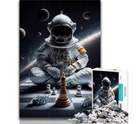 Jigsaw Puzzles for Adults 1000 Chess Universe Teenager Puzzles,Challenging Game for Is Ideal As A Gift for The Whole Family 75x50cm