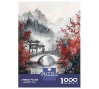 Jigsaw Puzzles for Adults 1000 Chinese Landscape Painting-1 Jigsaw for Adults Relaxing Games Pattern Assembly Gifts for Friends And Family 38x26cm/1000pcs