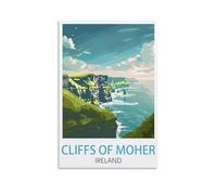 Jigsaw Puzzles for Adults 1000，Cliffs of Moher Ireland 1000 Piece Puzzle Challenging Game for The Whole for Women,Gifts for Men 38x26cm