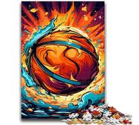 Jigsaw Puzzles for Adults 1000 Colorful Basketball Puzzles for Teenagers,Challenging Game Toys Wall Decoration Unique Birthday And Xmas Gifts (50x75cm)
