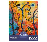 Jigsaw Puzzles for Adults 1000 Colorful Birds Art Print-2 Jigsaw for Adults Relaxing Games Pattern Assembly Gifts for Friends And Family 38x26cm/1000pcs