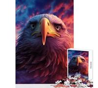 Jigsaw Puzzles for Adults 1000 Colorful Sky Eagle Puzzle For Teenagers Stress Reliever Every Piece Is Unique - for Is Ideal As A Gifts (38x26cm)