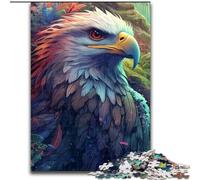 Jigsaw Puzzles for Adults 1000 Colourful Eagles Jigsaw Puzzle Made of cardboard, Ideal for Office, Bedroom, Living Room Decor 1000pcs(26x38cm)