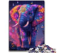Jigsaw Puzzles for Adults 1000 Cosmic Elephant Educational Family Game Deal As Gifts for The Whole Family for And Age 14 Years Up 26x38cm