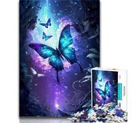 Jigsaw Puzzles for Adults 1000 Cosmic Galaxy Butterfly Teenager Jigsaw,Challenging Game Toys Wall Decoration Unique Birthday And Xmas Gifts 38x26cm