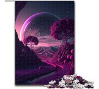 Jigsaw Puzzles for Adults 1000 Cosmic Landscape Made of Wood, for Teenagers Age Group 14+, Home Decor 50x75cm DIY Art Decor