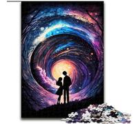 Jigsaw Puzzles for Adults 1000 Cosmic Love Story Puzzles for Adults size 50x75cm Challenging Brain Teaser for Teenagers, Family Game Night Fun