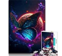 Jigsaw Puzzles for Adults 1000 Cosmic Nebula Butterfly Puzzles for Adults,for Educational Game Challenge Toy Deal As Gifts for The Whole Family (size 75x50cm)