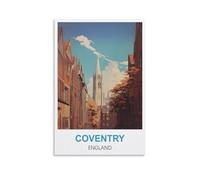 Jigsaw Puzzles for Adults 1000，Coventry England Paper Jigsaw Puzzle 1000 Pieces Adult Toys Decompression Game 70x50cm