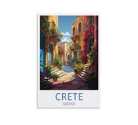 Jigsaw Puzzles for Adults 1000，Crete Greece Puzzles for Adults, Challenging Puzzles, Puzzle Game for The Whole for Women,Gifts for Men, 52x38cm