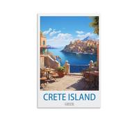 Jigsaw Puzzles for Adults 1000 Crete Island Greeks 1000 Piece Jigsaw Puzzle For Adults - Challenging Puzzle Perfect for Game Nights 50x70cm